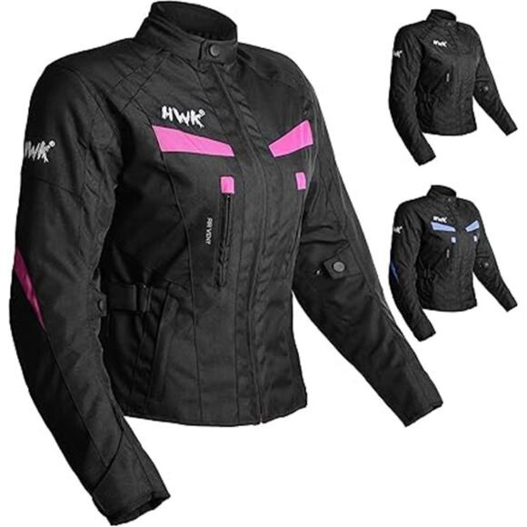 Stunt Motorcycle Jacket for Women, Women's Motorcycle Jacket with CE Armor - Picture 7 of 7